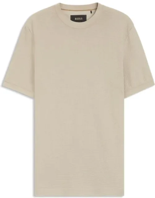 Basket-weave T-shirt