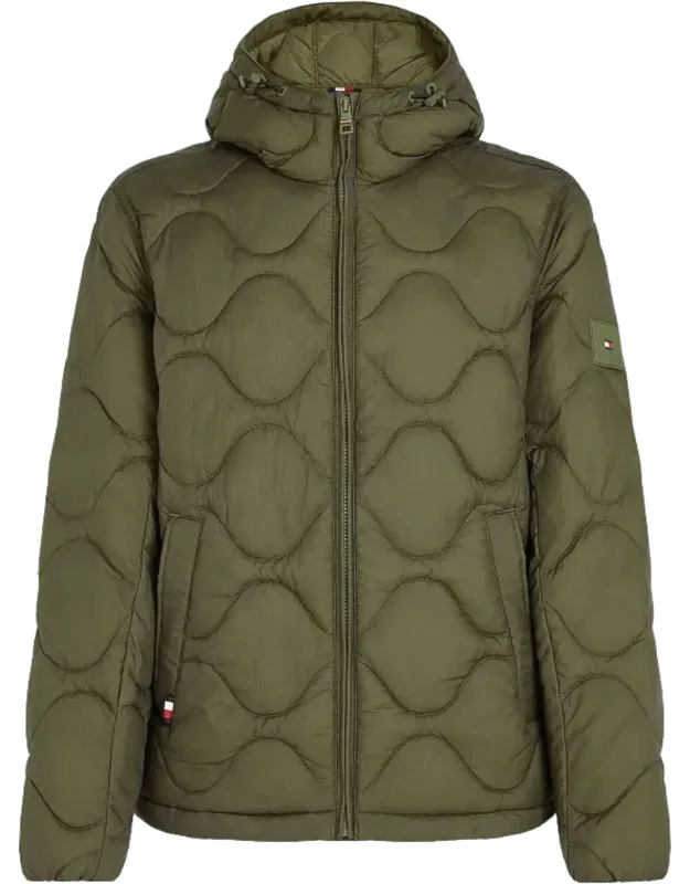 Quilted Jacket With Hood