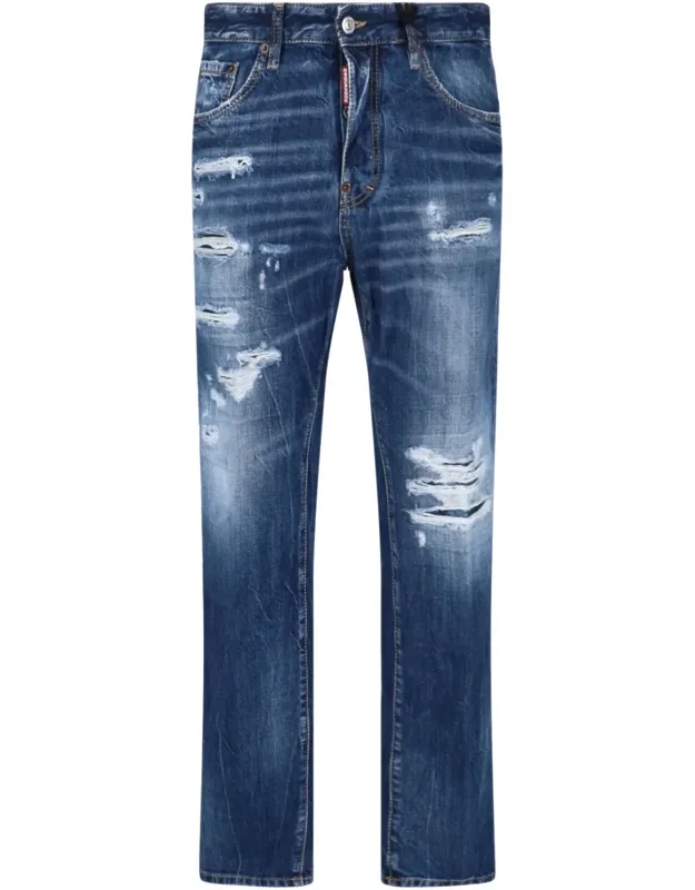 Straight-leg Jeans
