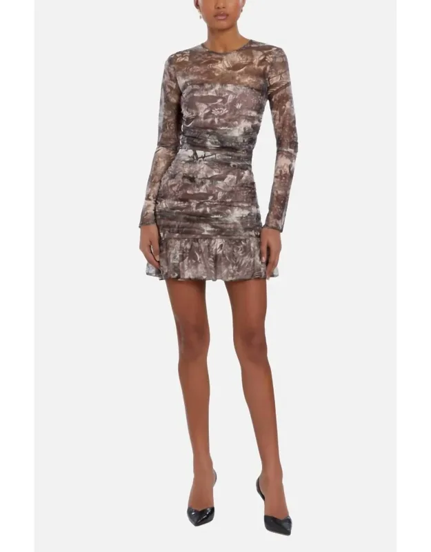 Kiana Mini Dress With Cooler Months And Fully Lined