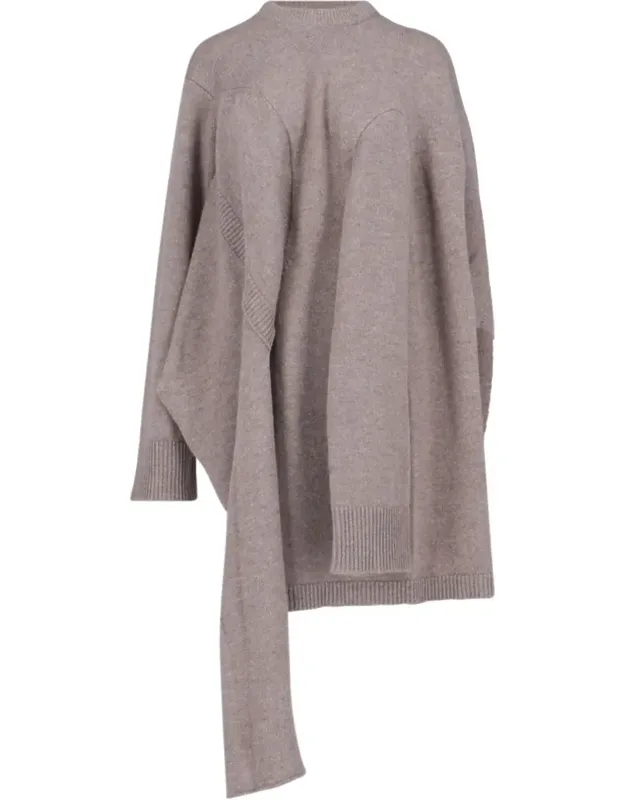 Asymmetrical Unstructured Sweater