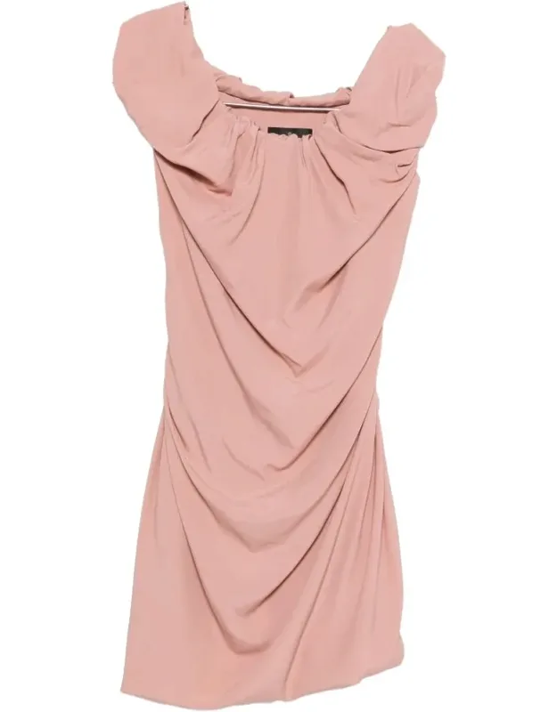 Ruched Mini Dress