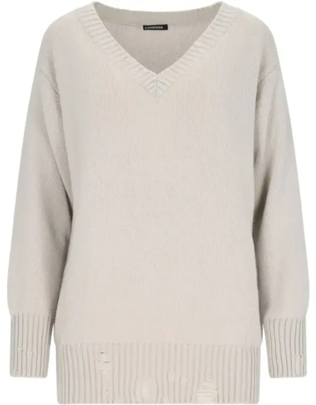 Destroyed Details Sweater