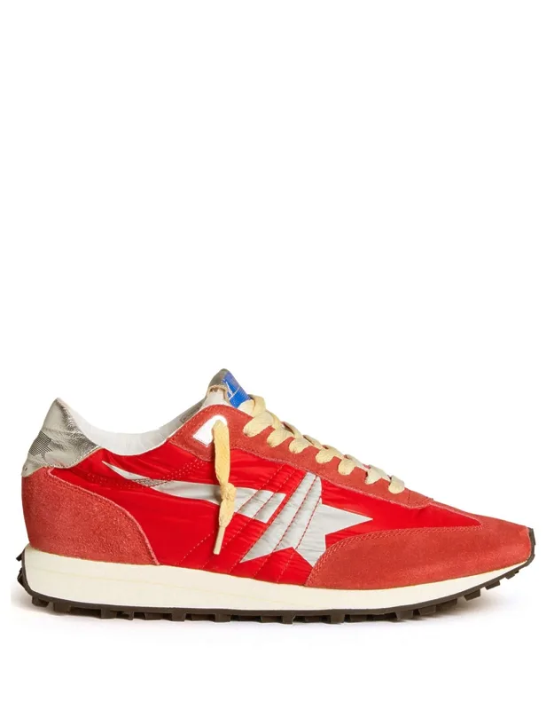 Sneakers With Silver Star Accents