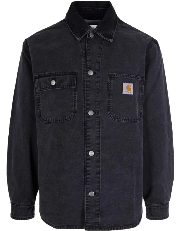 Medium-weight Cotton Canvas Shirt Jacket