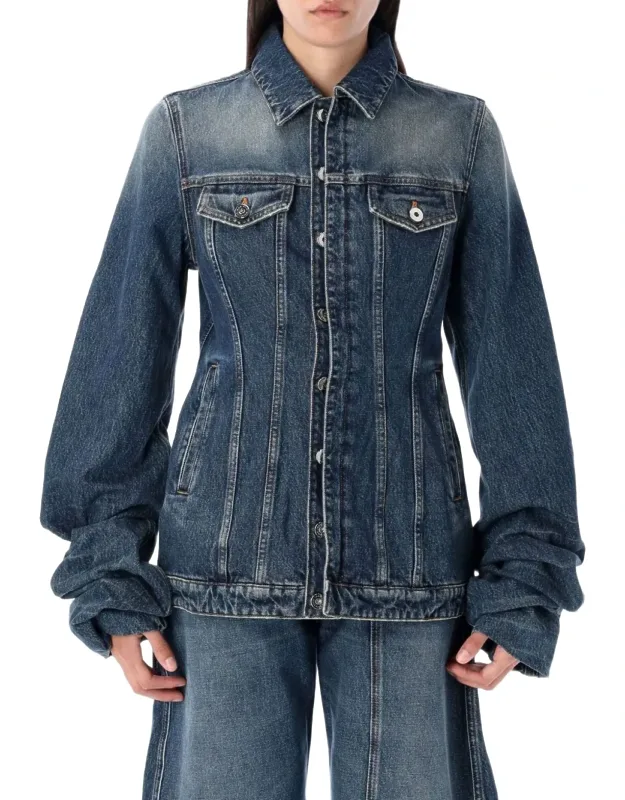 Faded Blue Denim Jacket