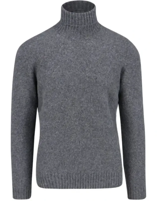 Ribbed Turtleneck Sweater
