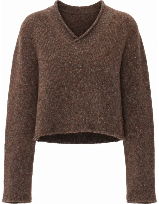 Boxy Alpaca-blend Sweater