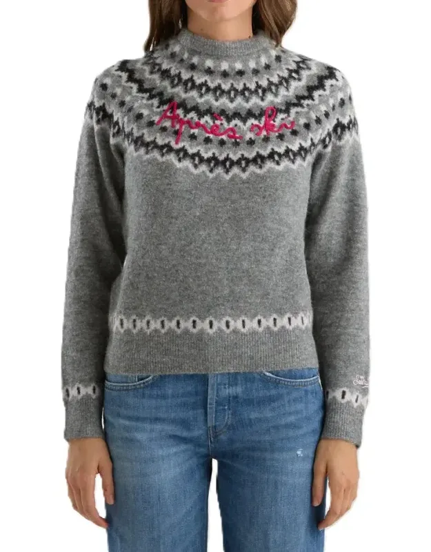 Nordic Knit Sweatshirt