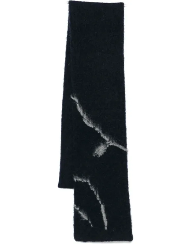 Rectangular Abstract Pattern Scarf
