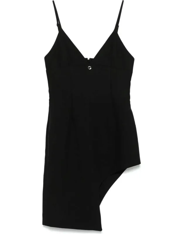 Asymmetrical Hem Dress
