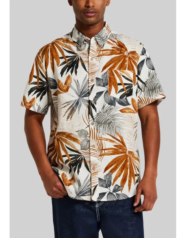 Weatherproof Vintage Traditional Fit Tropical Casual Shirt