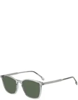 Transparent Sunglasses With Temple Logo