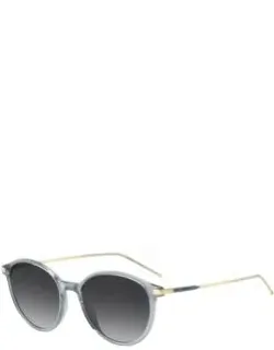 Sunglasses With Gold-tone Temples