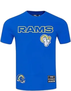 Los Angeles Rams Nfl Classic Mesh Striped T-shirt