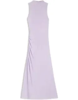 Slim-fit Jersey Dress With Gathered Details