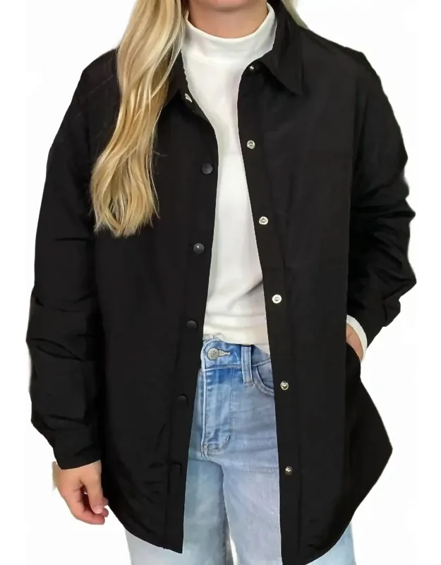 Collar Button Up Jacket