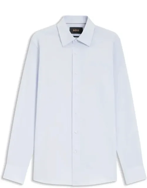 Structured Cotton Slim-fit Shirt