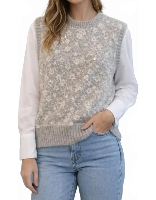 Beaded Sweater