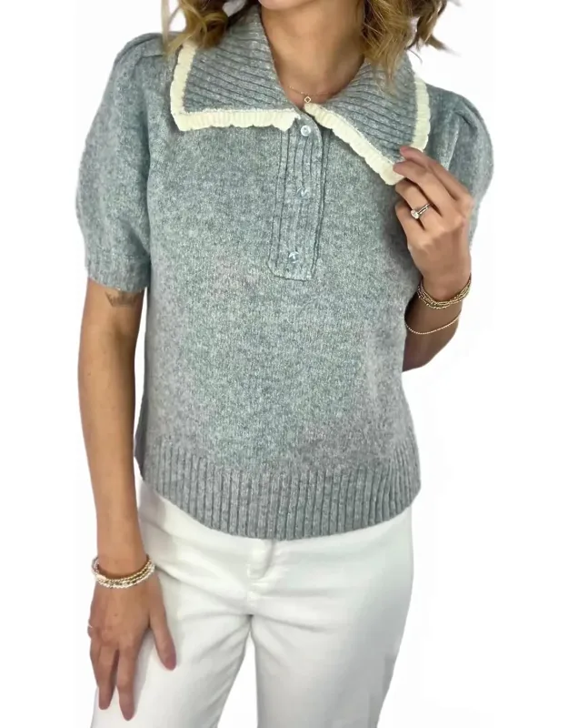 Eliza Collared Sweater