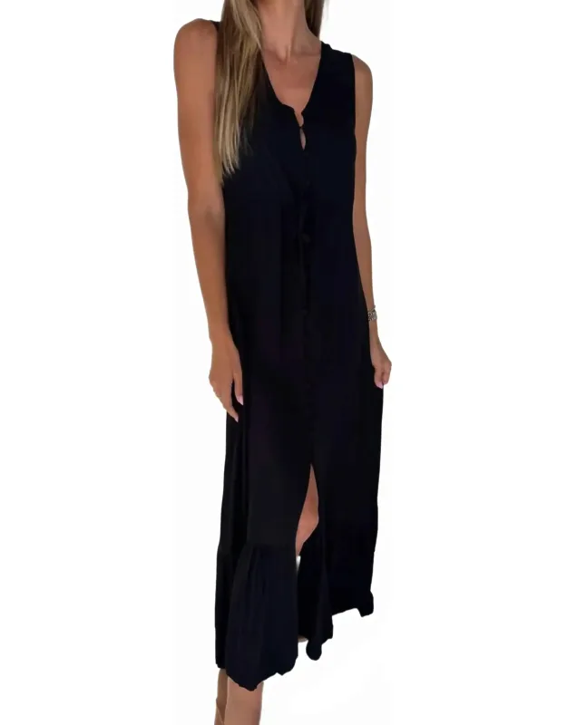 Eyelet Maxi Dress
