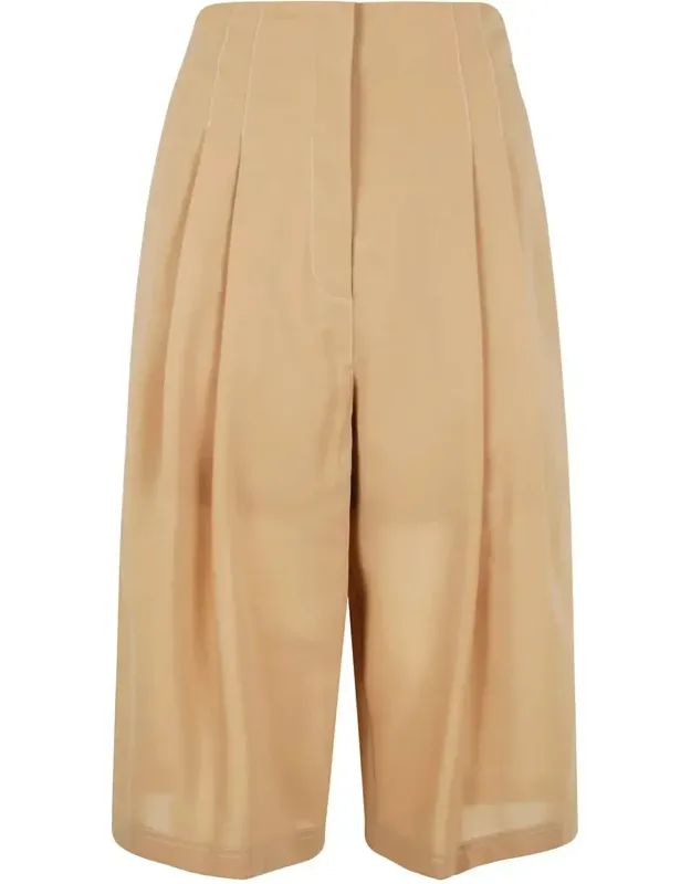 Classic Tailored Trousers With Smooth Finish