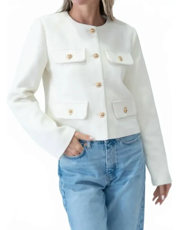 Blakey Round Neck Blazer