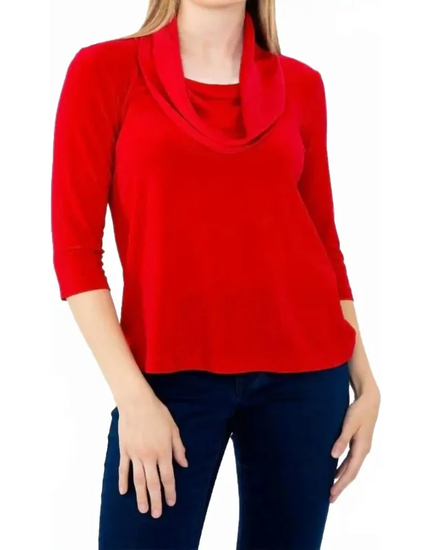 Cowl Neck Top