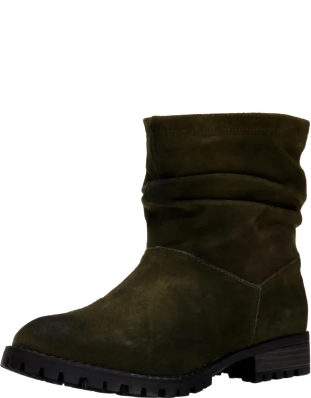 Flip Slouch Booties