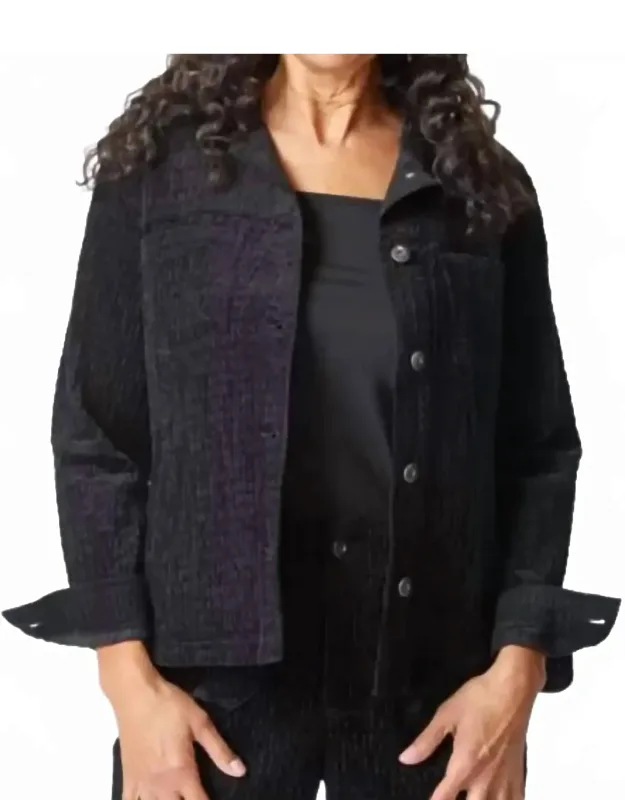 Rustic Stretch Corduroy Jacket