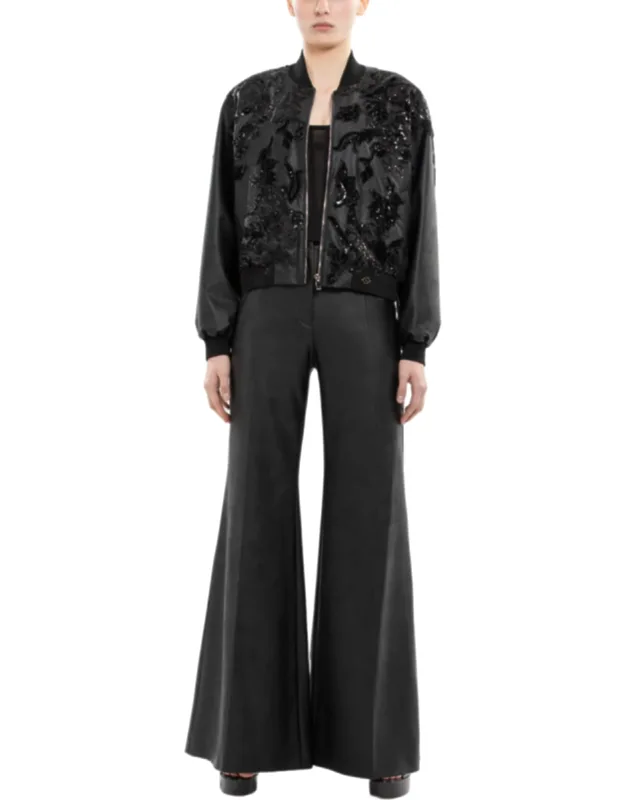 Embroidered Bomber Jacket