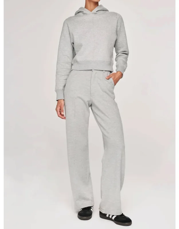 Hepburn Wide Leg High Rise Knit Vintage Pants