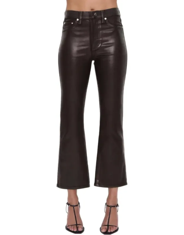 High Rise Crop Boot Jeans