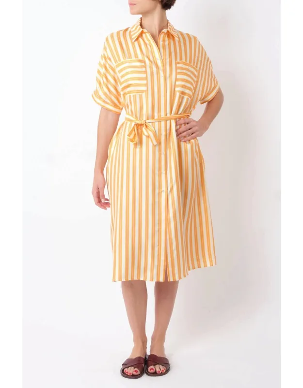 Silk Midi Dress