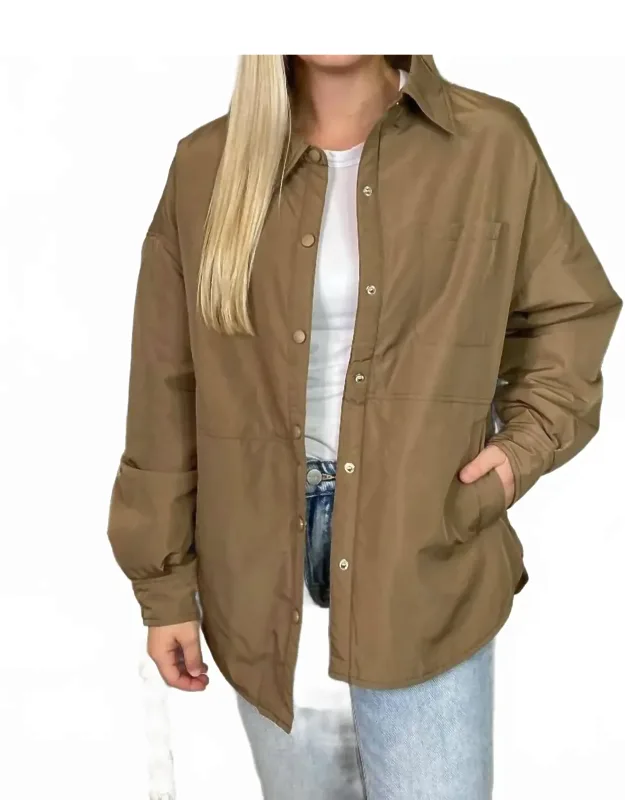 Collar Button-up Jacket