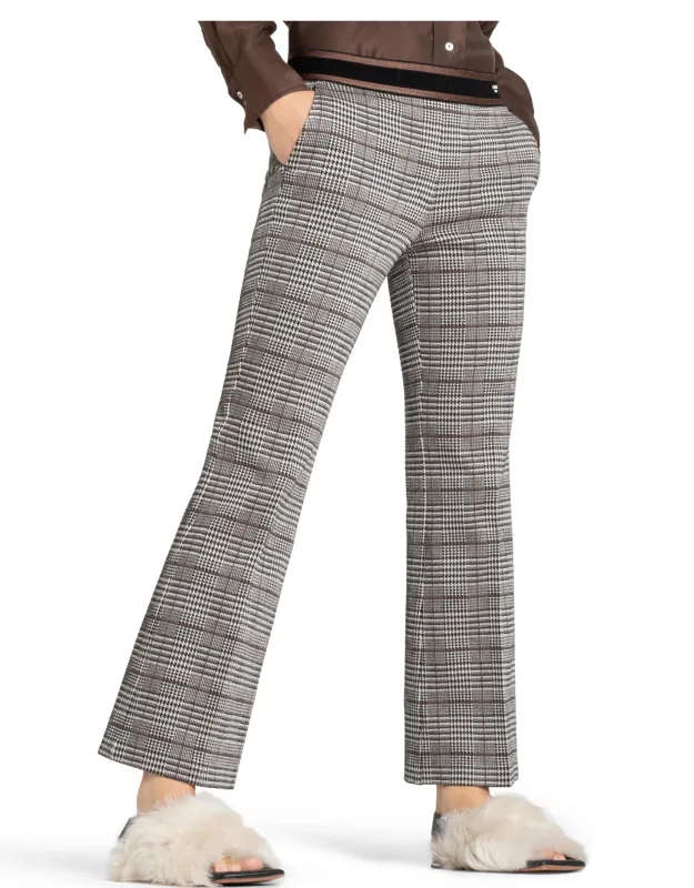 Check Crop Pants
