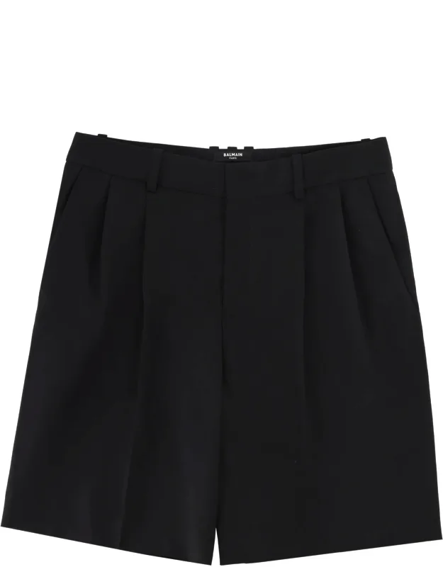 Wool Tailored Shorts