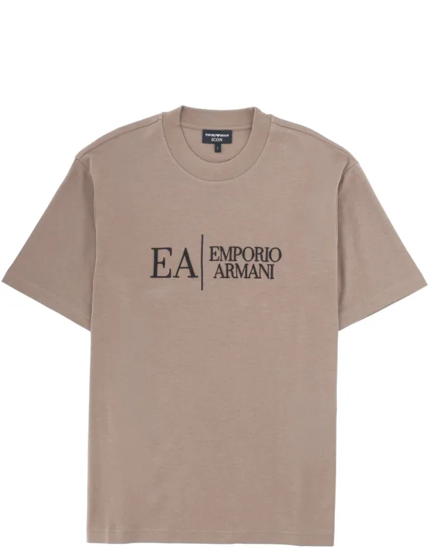 T-shirt With Icon Embroidery