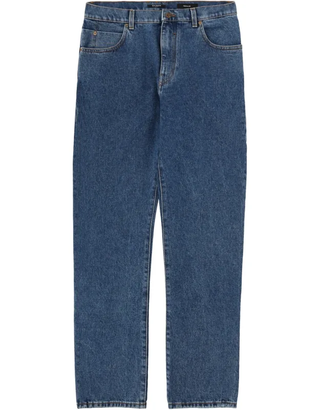 Straight Denim Jeans