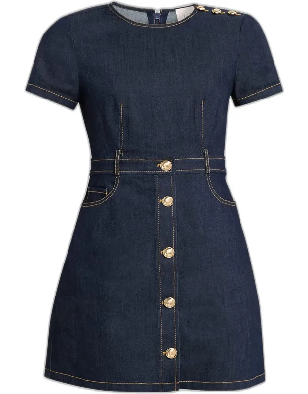 Niya Denim Mini Dress