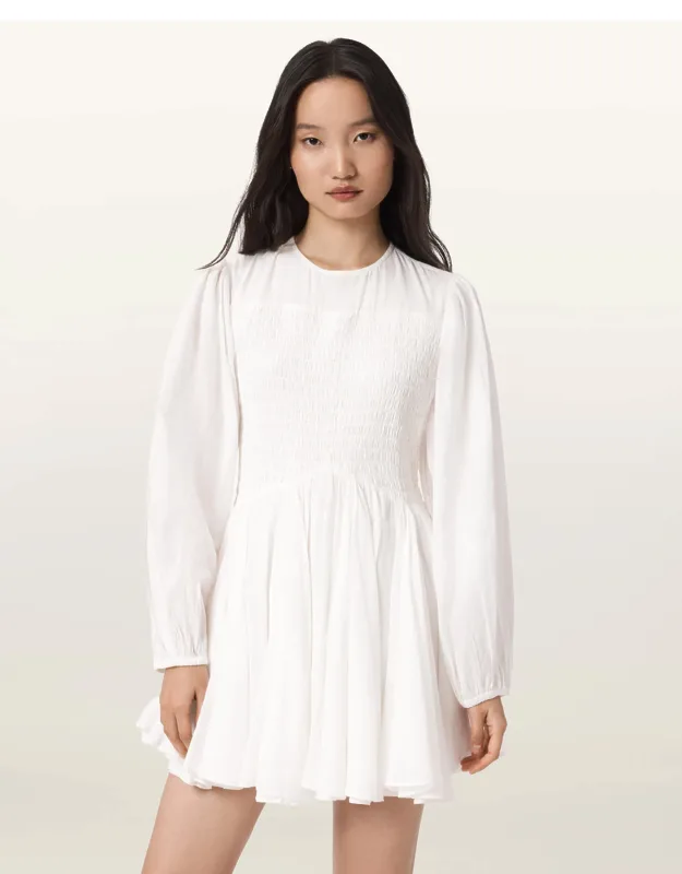 Chia Smocked Mini Dress