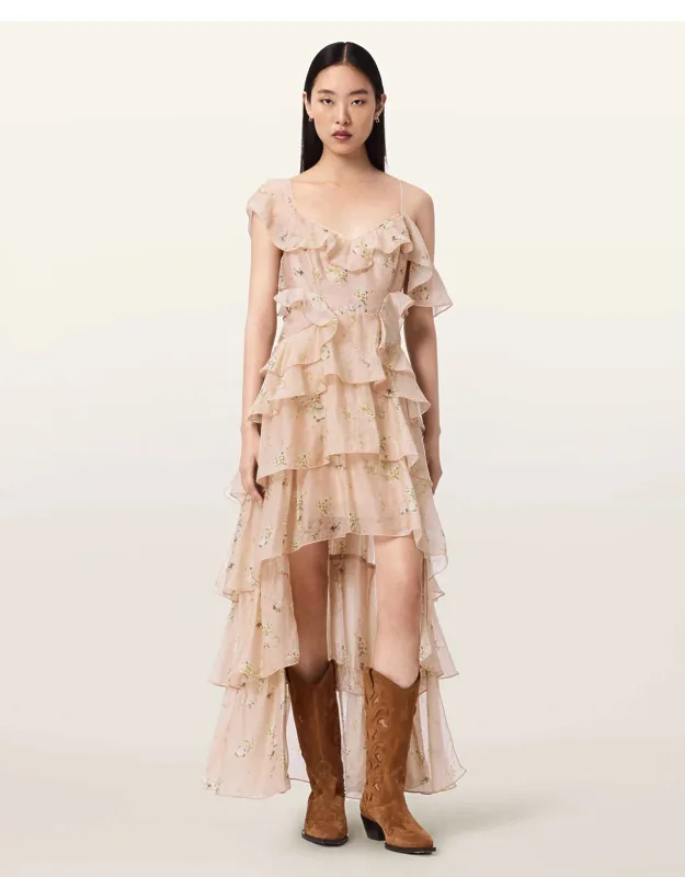 Ruffle Maxi Dress