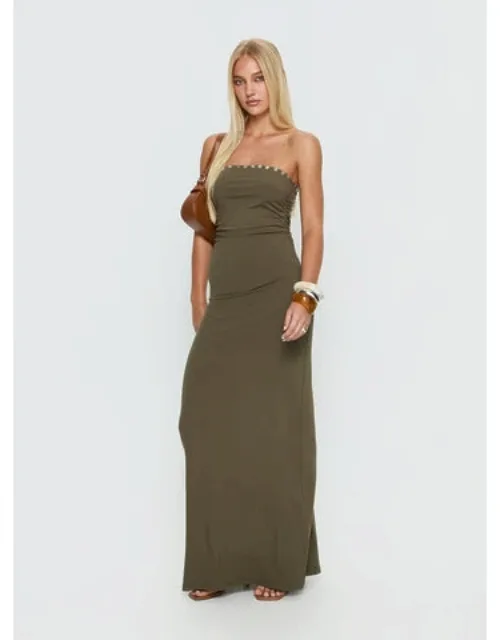 Erita Strapless Maxi Dress