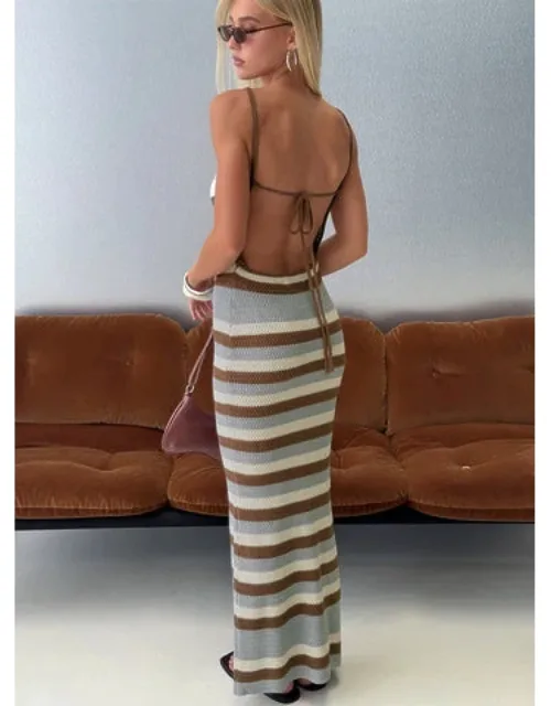 Scoop Knitted Maxi Dress