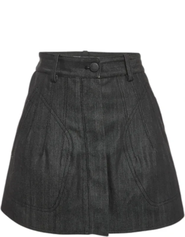 Denim Mini Skirt