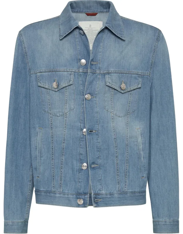 Button-up Denim Jacket