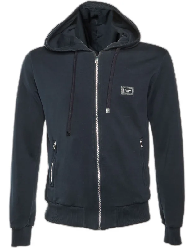 Cotton Zip Up Hoodie