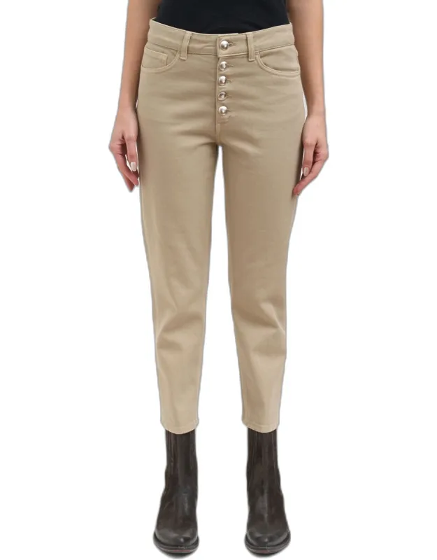 Beige Jeans