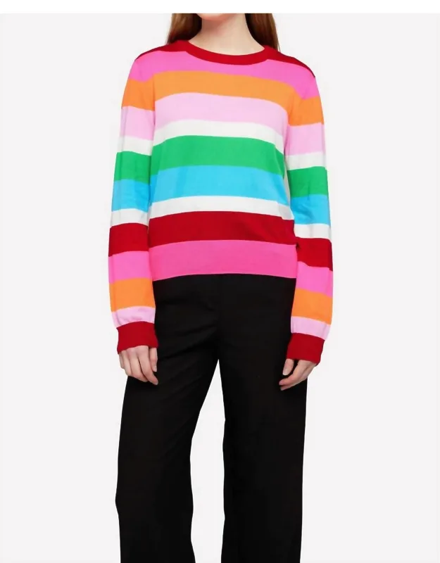 Stripe Crew Sweater