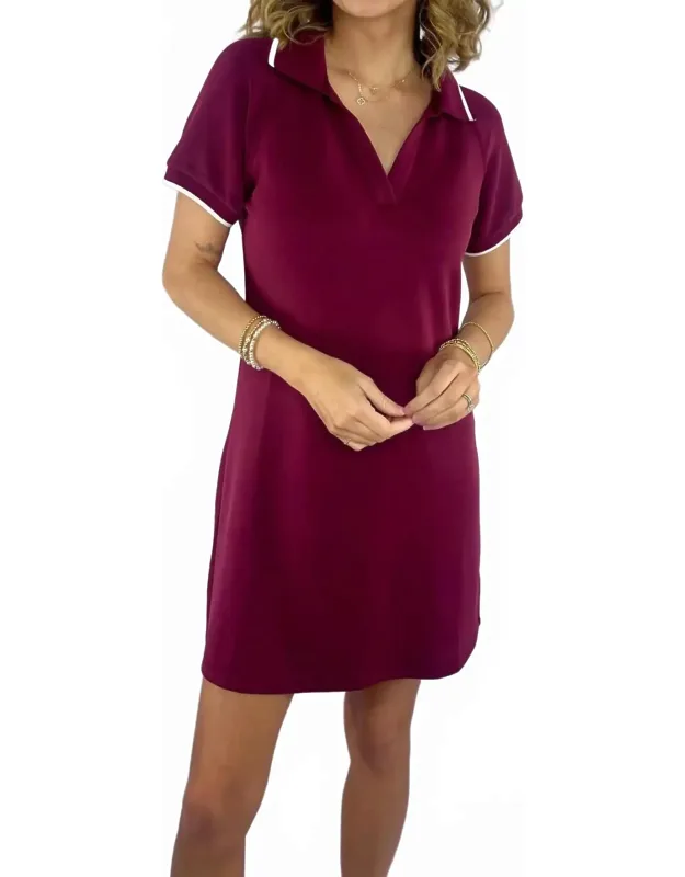 Marley Modal Polo Mini Dress